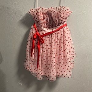 Cute heart shaped dress